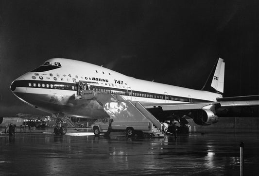 Boeing 747 Rollout 1968 Print